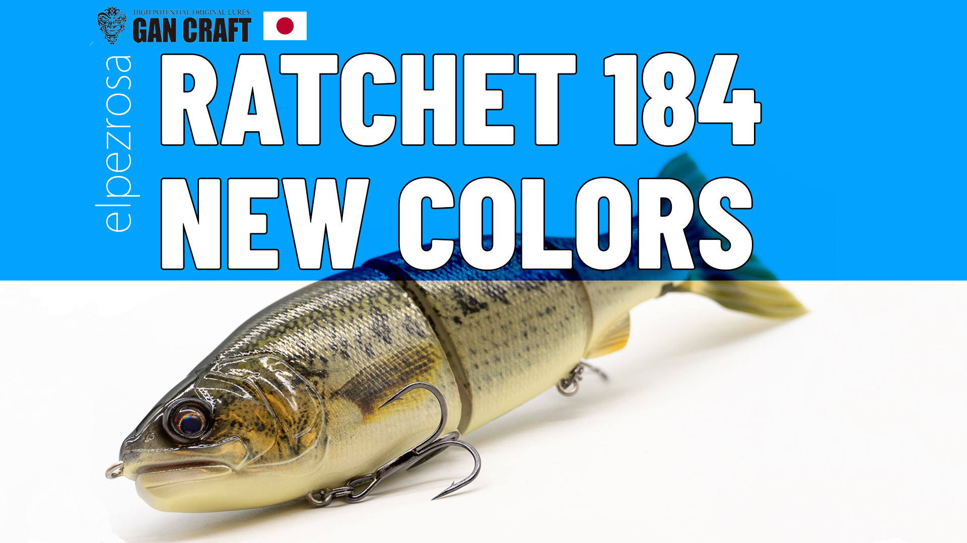 Ratchet 184 Gan Craft: Nuevos colores 2023